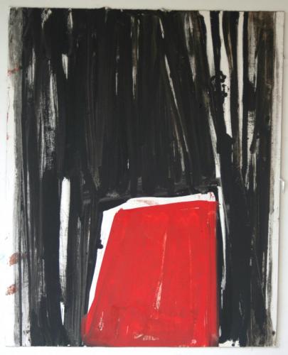Segredo III, 2009, Óleo s/papel, 112 x 96 cm